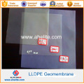 Espessura 0,2 a 2,5 mm LLDPE LDPE PVC EVA HDPE Geomembranas Liners